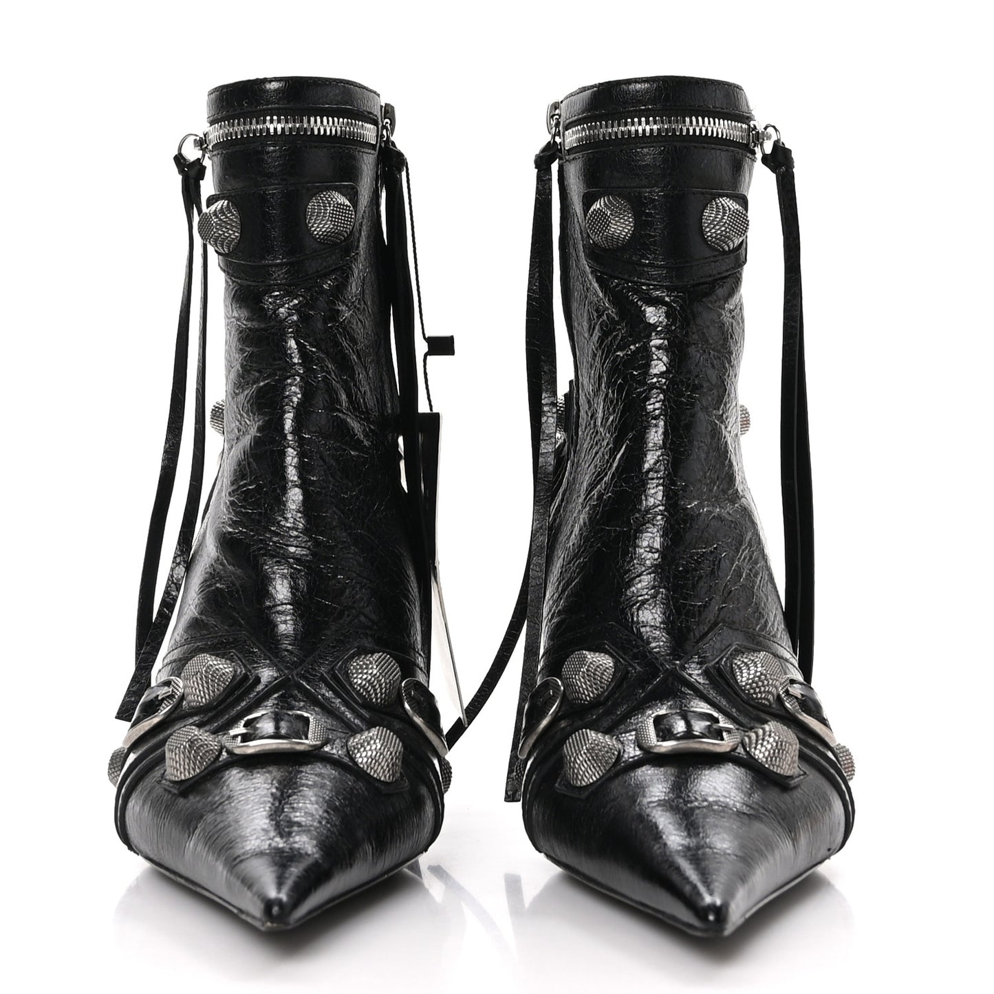 Agneau Arena Cagole 70mm Ankle Boots 39.5 Black