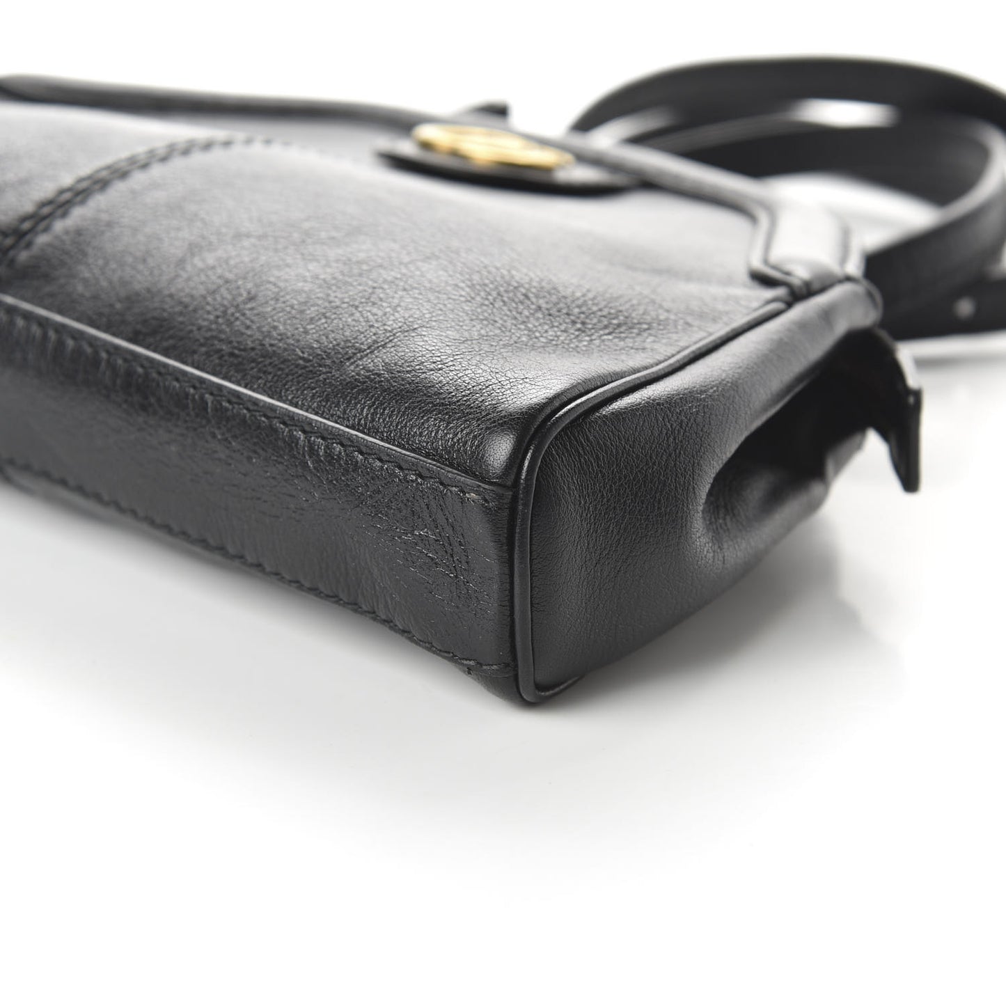 Calfskin Small Re(Belle) Crossbody Bag Black