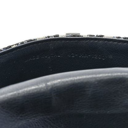 Christian Dior Oblique Nano Saddle Chain Pouch Blue 7 of 8