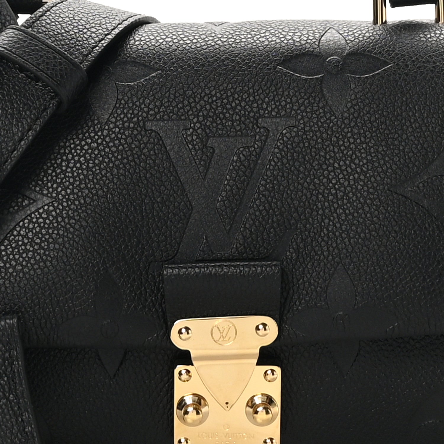 Louis Vuitton Empreinte Monogram Giant Madeleine MM Black 7 of 9