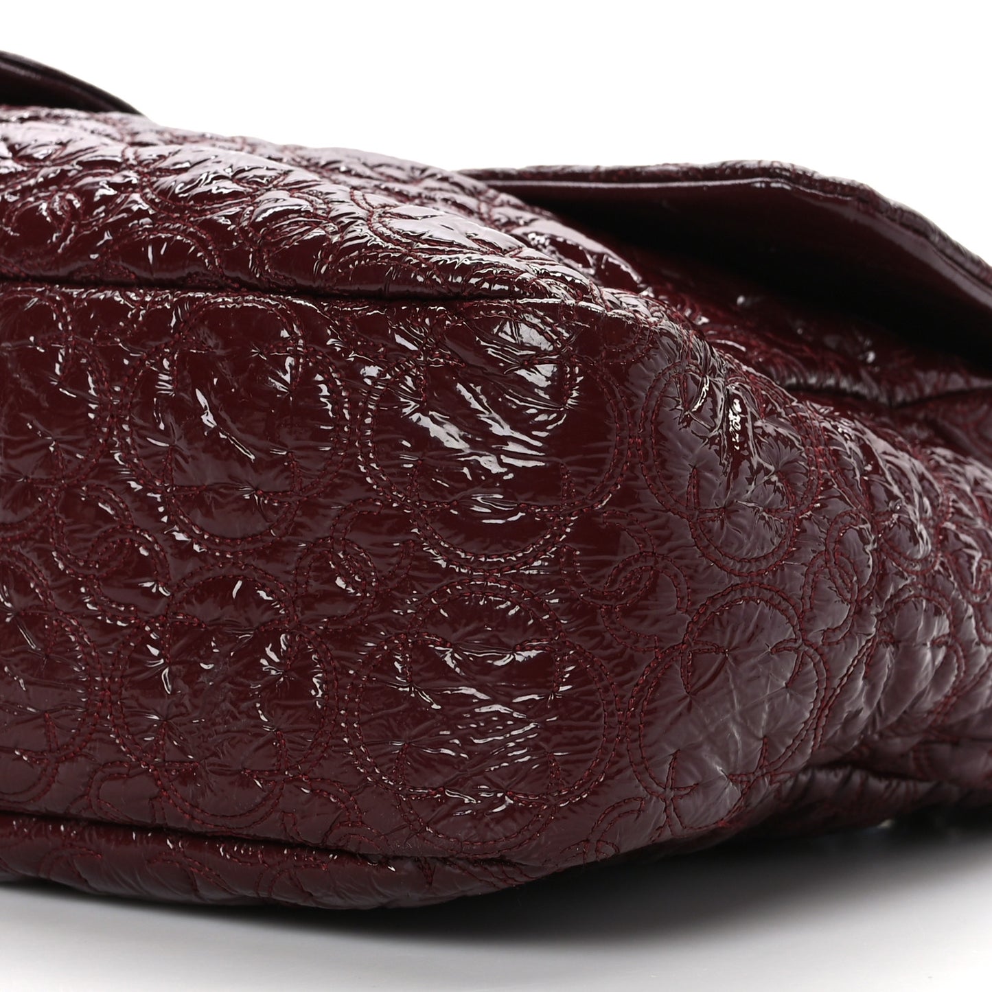 Vinyl Rock In Moscow Single Flap Dark Red