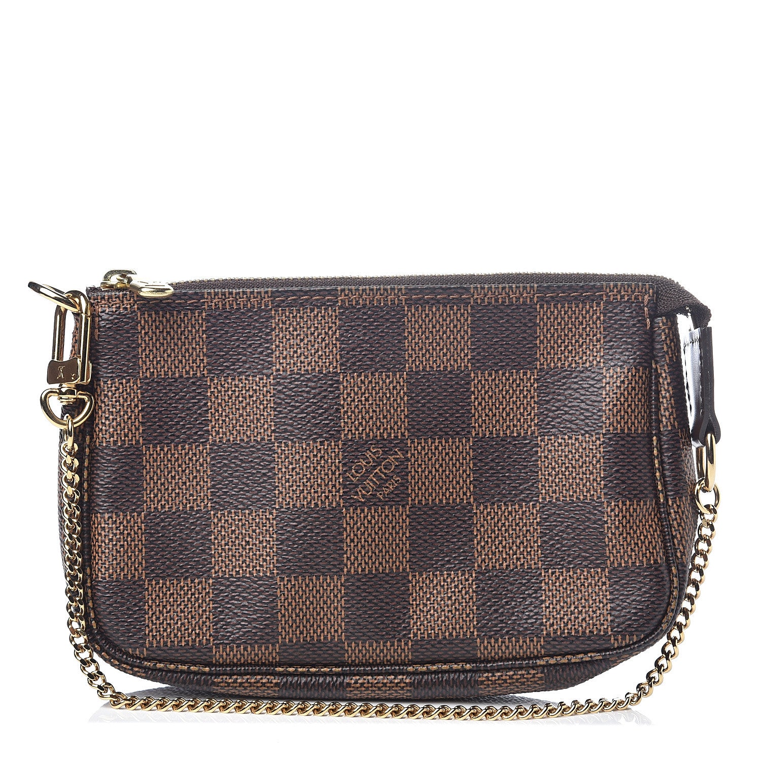 Louis Vuitton Damier Ebene Mini Pochette Accessories 1 of 7