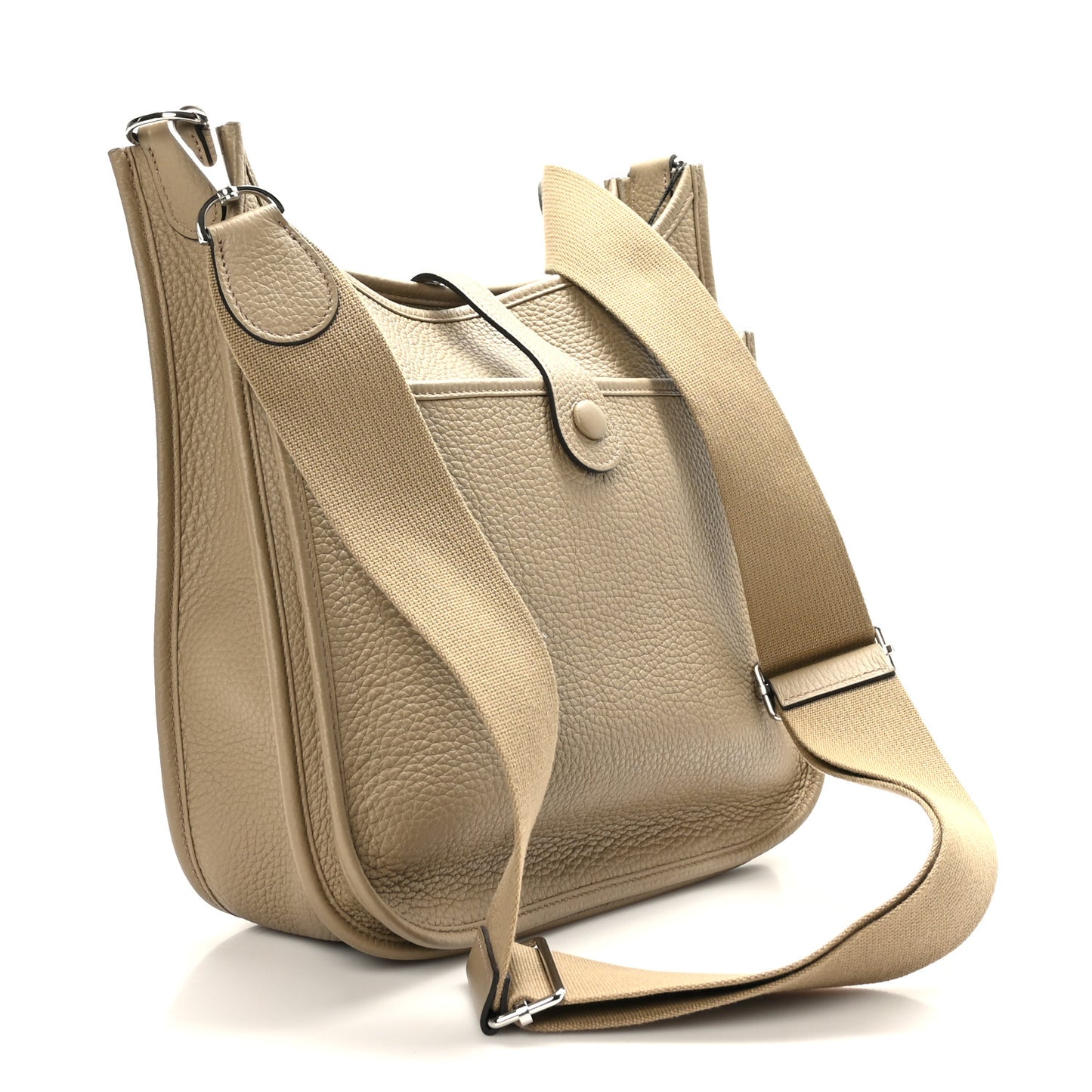 Taurillon Clemence Evelyne III PM Beige Marfa