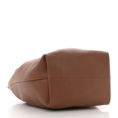 Valentino Garavani Nappa Vlogo Pouf Pouch Tan 4 of 9