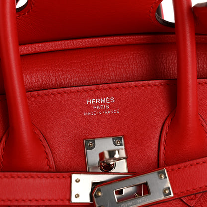 Hermes Veau Jonathan Birkin 25 Rouge De Coeur 6 of 13