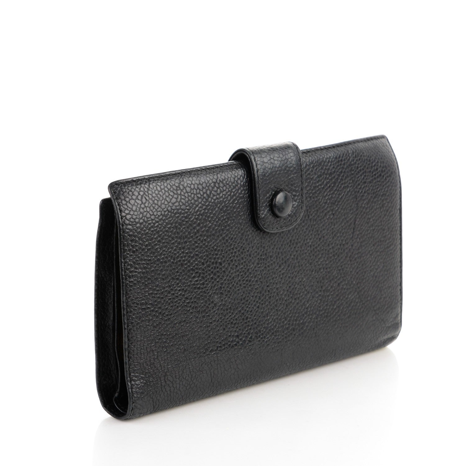 Chanel Caviar Timeless CC French Wallet Black 3 of 8