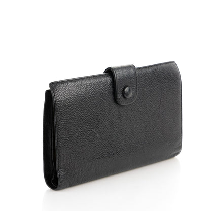 Chanel Caviar Timeless CC French Wallet Black 3 of 8