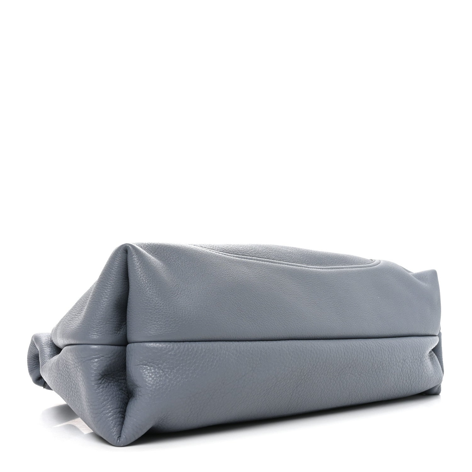 Gucci Grained Calfskin Softbit Maxi Shoulder Bag Foggy Grey 5 of 11