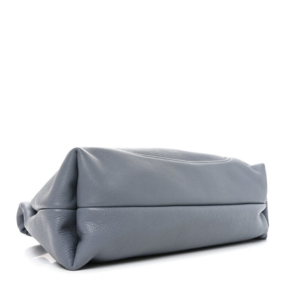 Gucci Grained Calfskin Softbit Maxi Shoulder Bag Foggy Grey 5 of 11