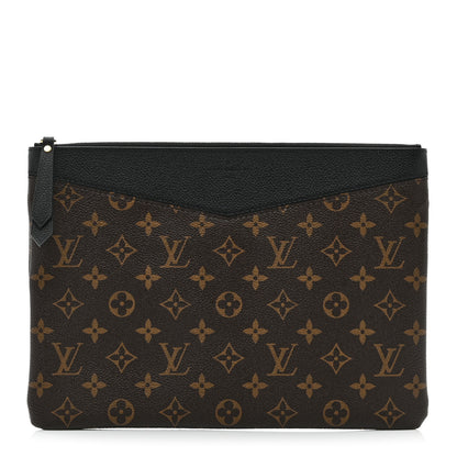 Louis Vuitton Monogram Daily Pouch Black 1 of 7