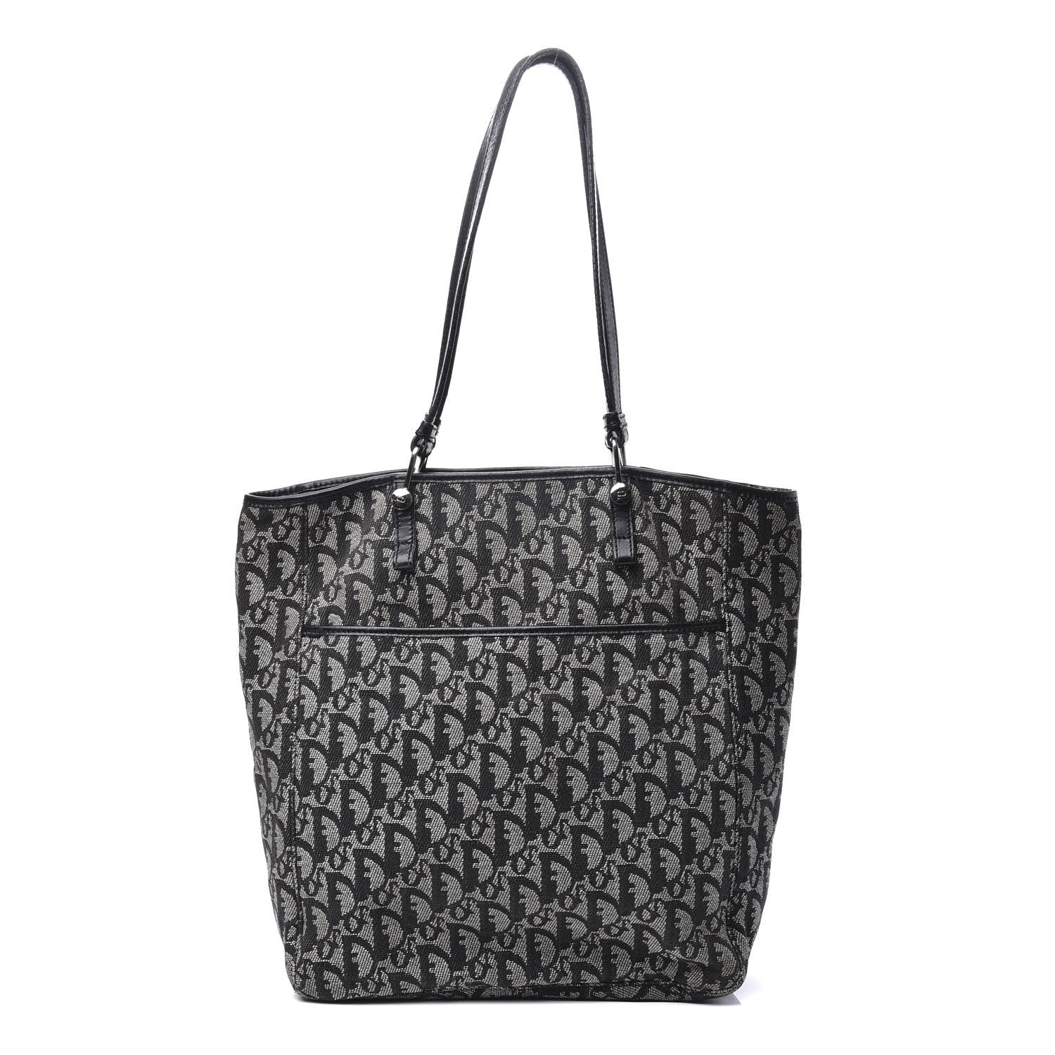 Christian Dior Monogram Tote Black 1 of 9