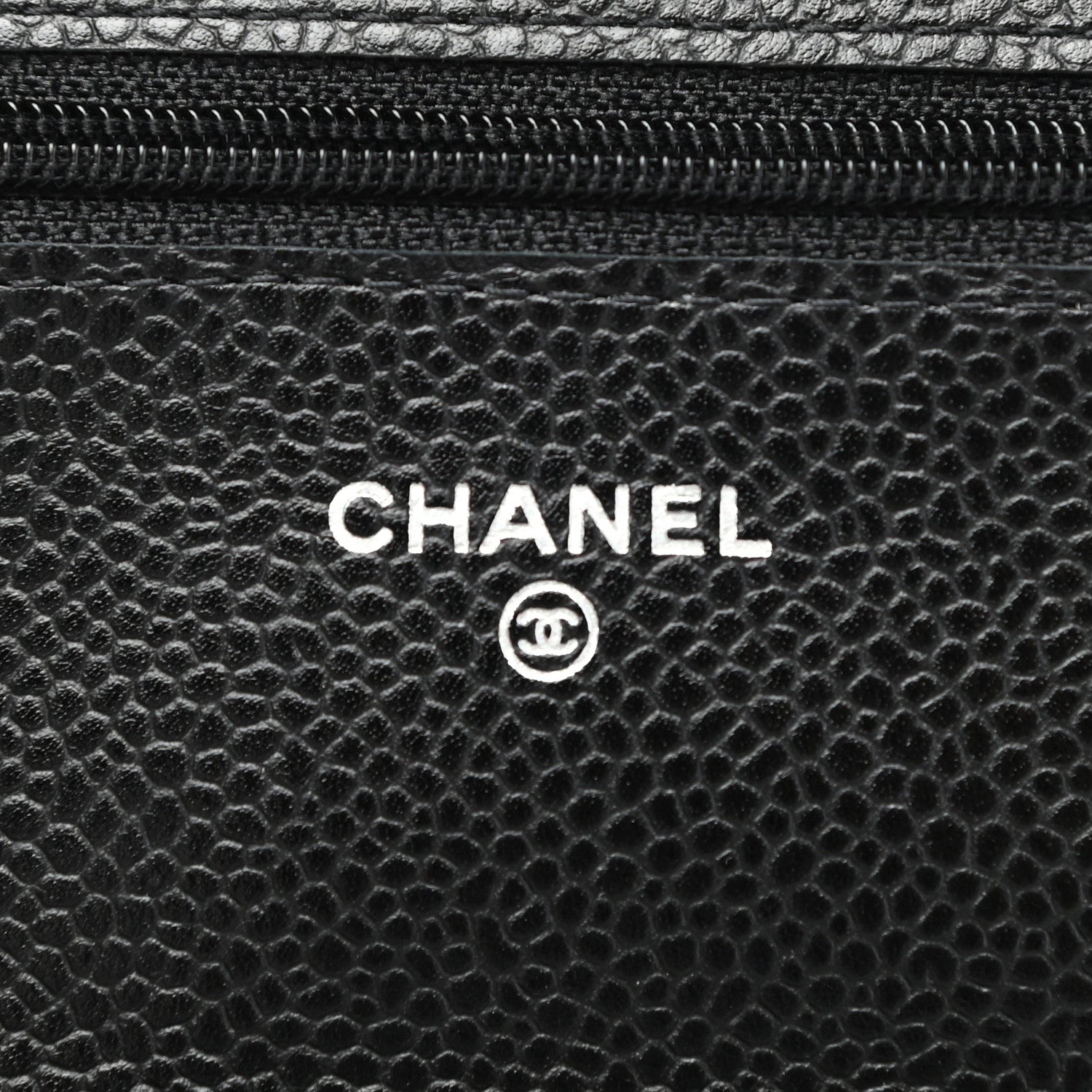 Chanel Caviar Quilted Wallet On Chain WOC Black 7 of 11