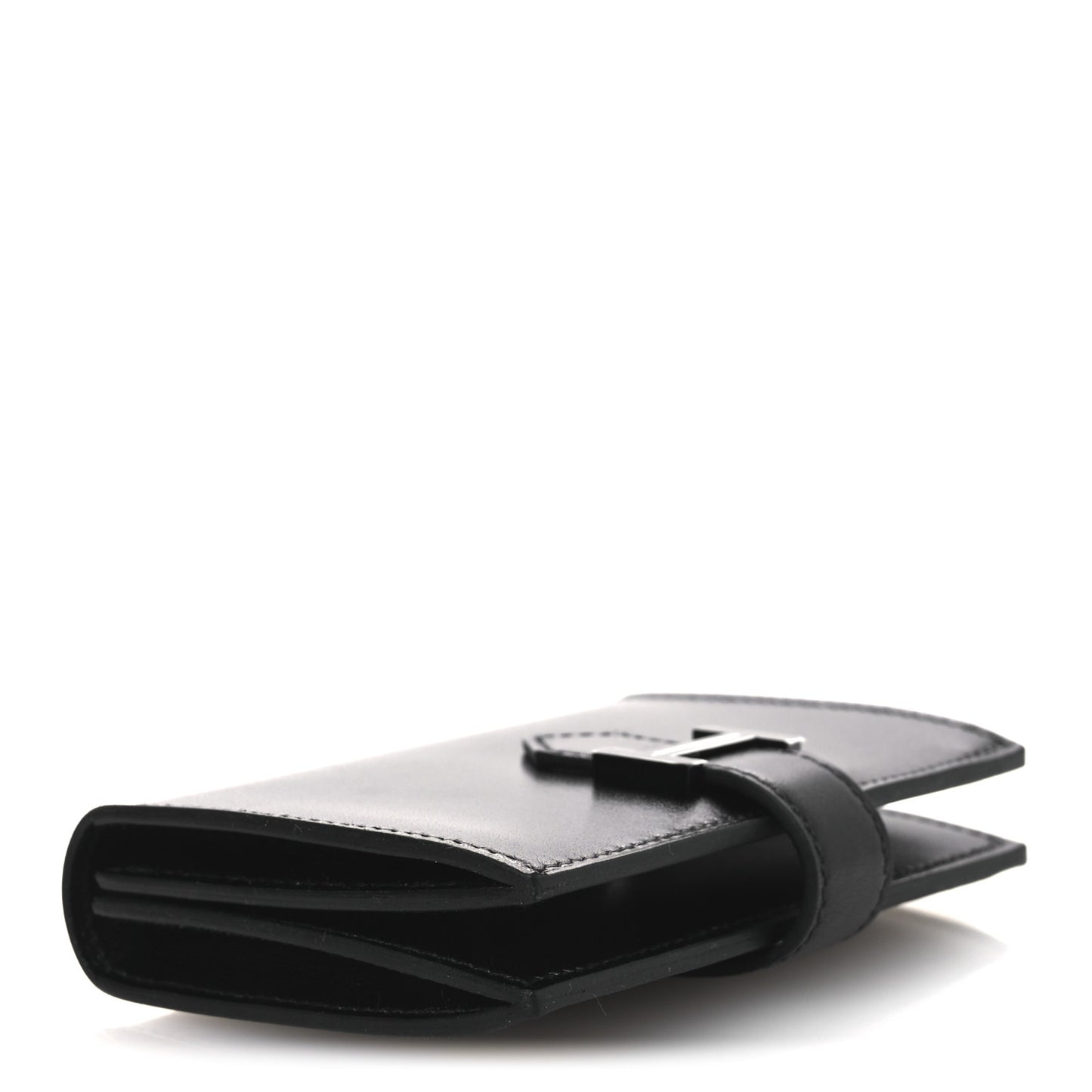 Box Monochrome Bearn Card Holder Wallet Black