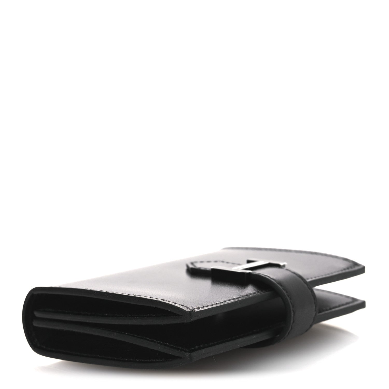 Hermes Box Monochrome Bearn Card Holder Wallet Black 4 of 9