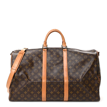 Louis Vuitton Monogram Keepall Bandouliere 55 1 of 12