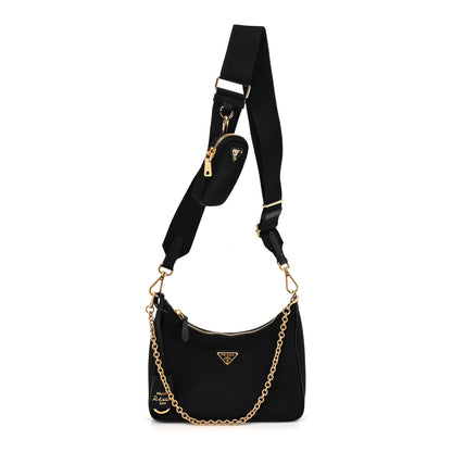 Prada Nylon Re-Edition 2005 Shoulder Bag Black 1 of 10