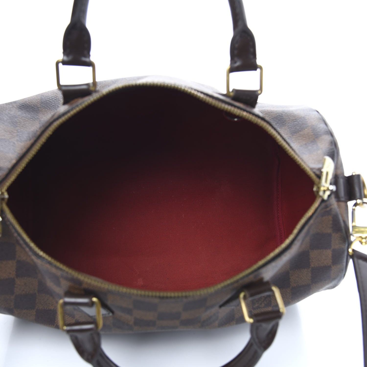 Louis Vuitton Damier Ebene Speedy Bandouliere 30 6 of 18
