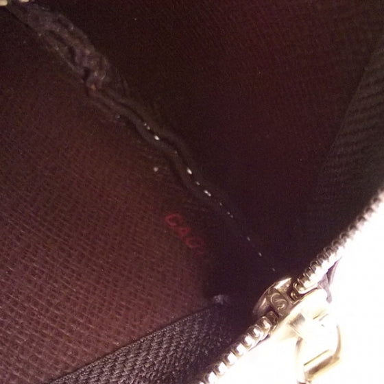 Damier Ebene Key Pouch