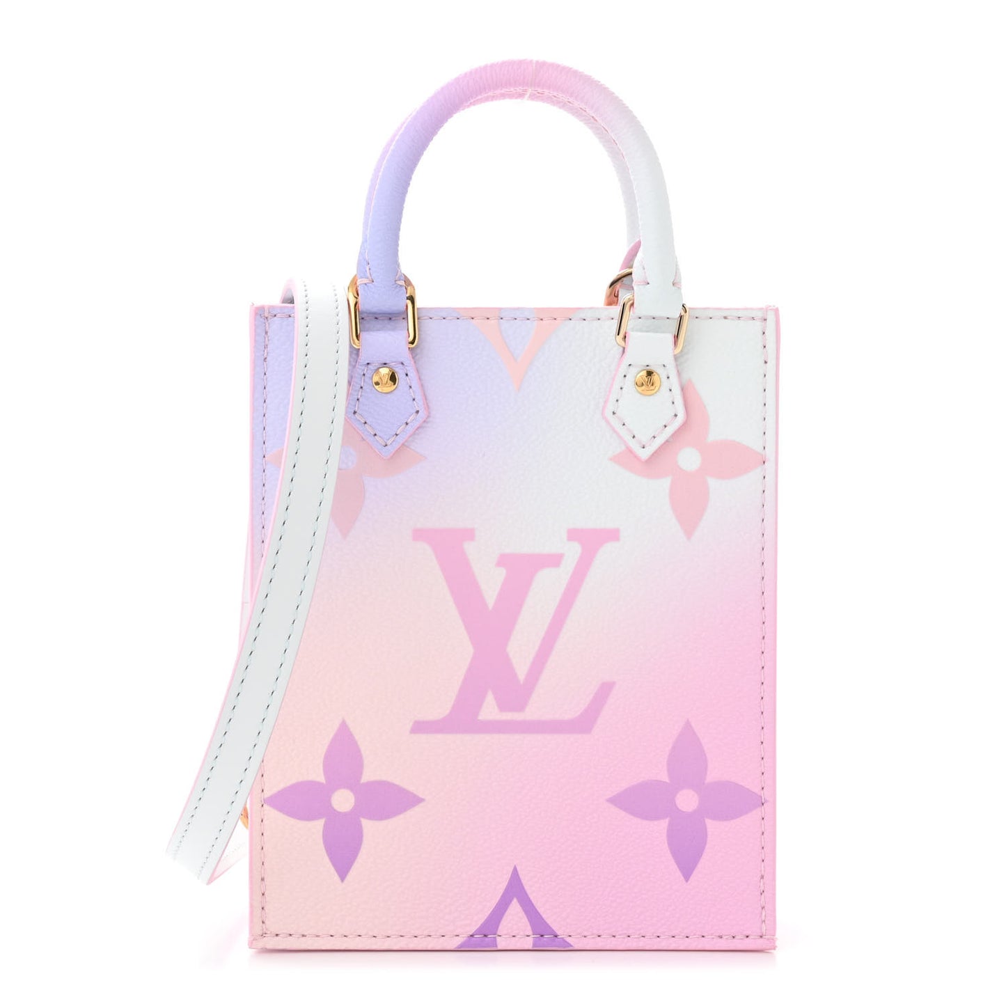 Monogram Giant Spring In The City Petit Sac Plat Sunrise Pastel