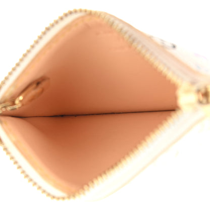 Louis Vuitton Monogram Multicolor Key Pouch White 5 of 10