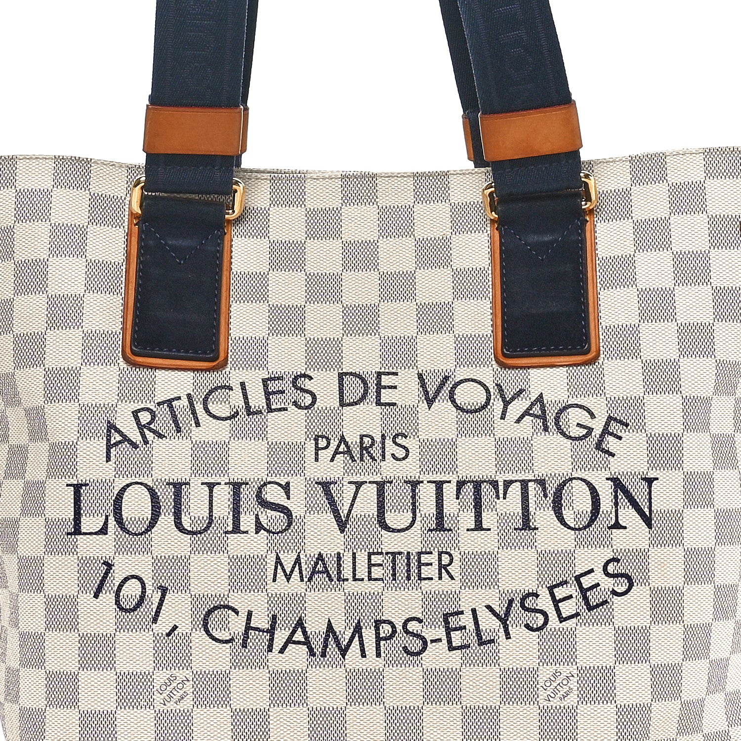 Louis Vuitton Damier Azur Beach Cabas PM 7 of 9