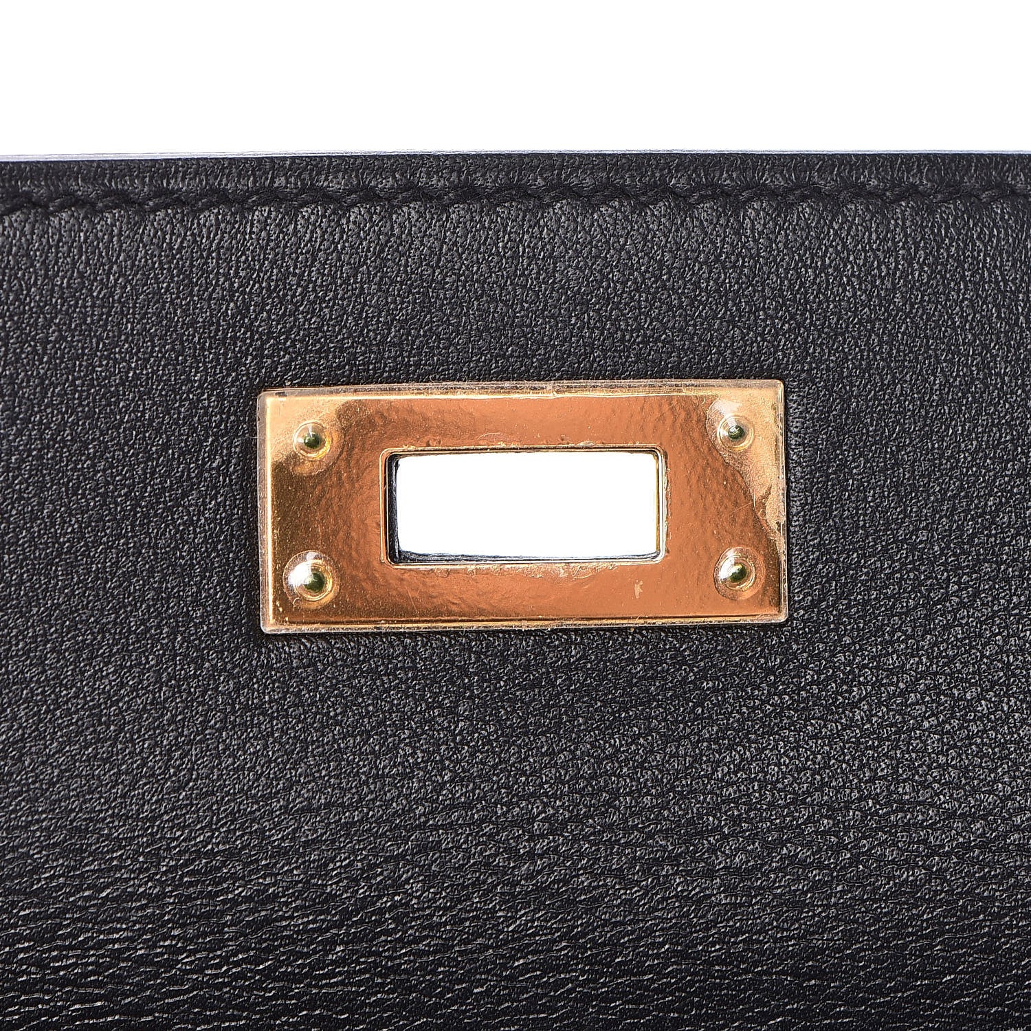 Hermes Swift Kelly Cut Clutch Pochette Black 14 of 28