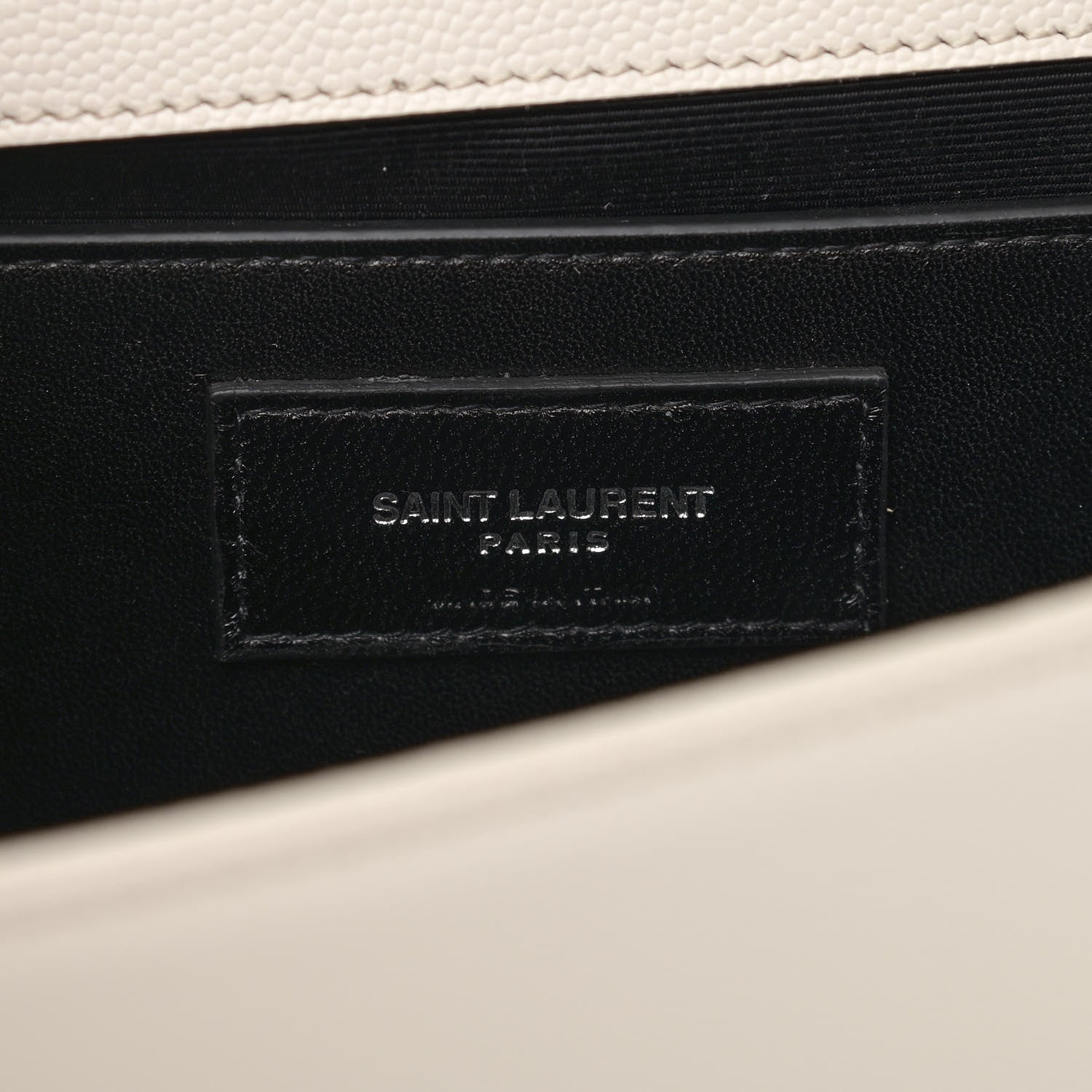 Saint Laurent Grain De Poudre Medium Classic Monogram Kate Satchel Icy White 6 of 11
