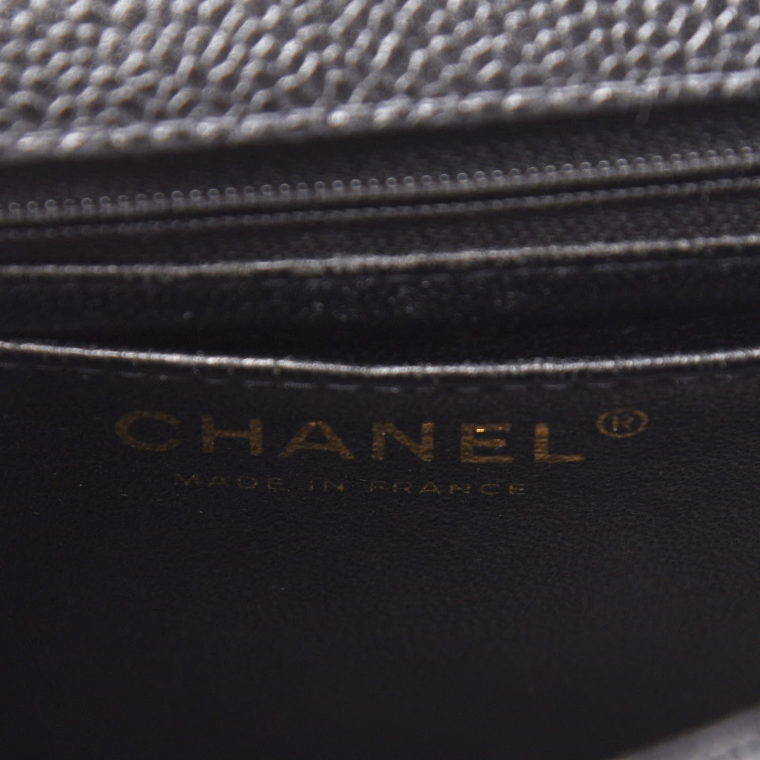 Chanel Caviar Quilted Mini Square Flap Black 8 of 11