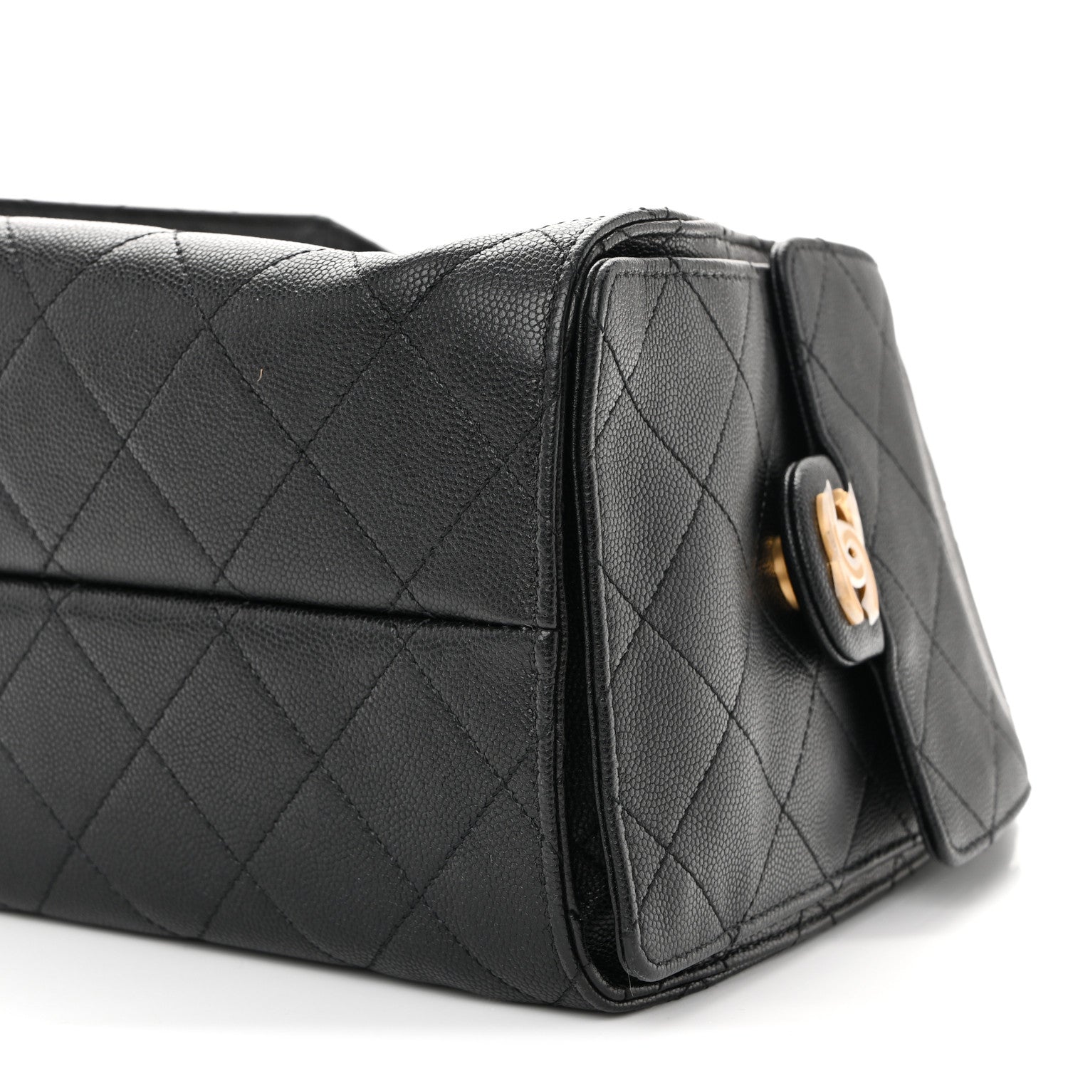 Chanel Caviar Quilted Small Chanel 25 Handbag Black 10 of 10