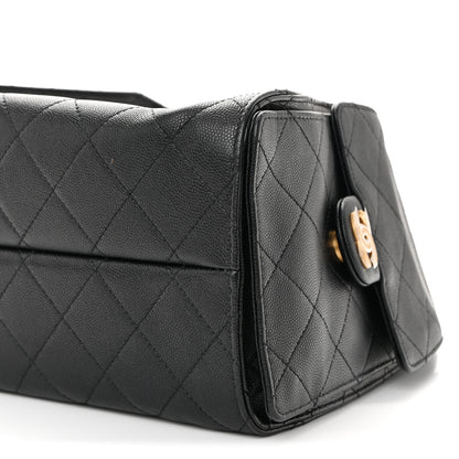 Chanel Caviar Quilted Small Chanel 25 Handbag Black 10 of 10