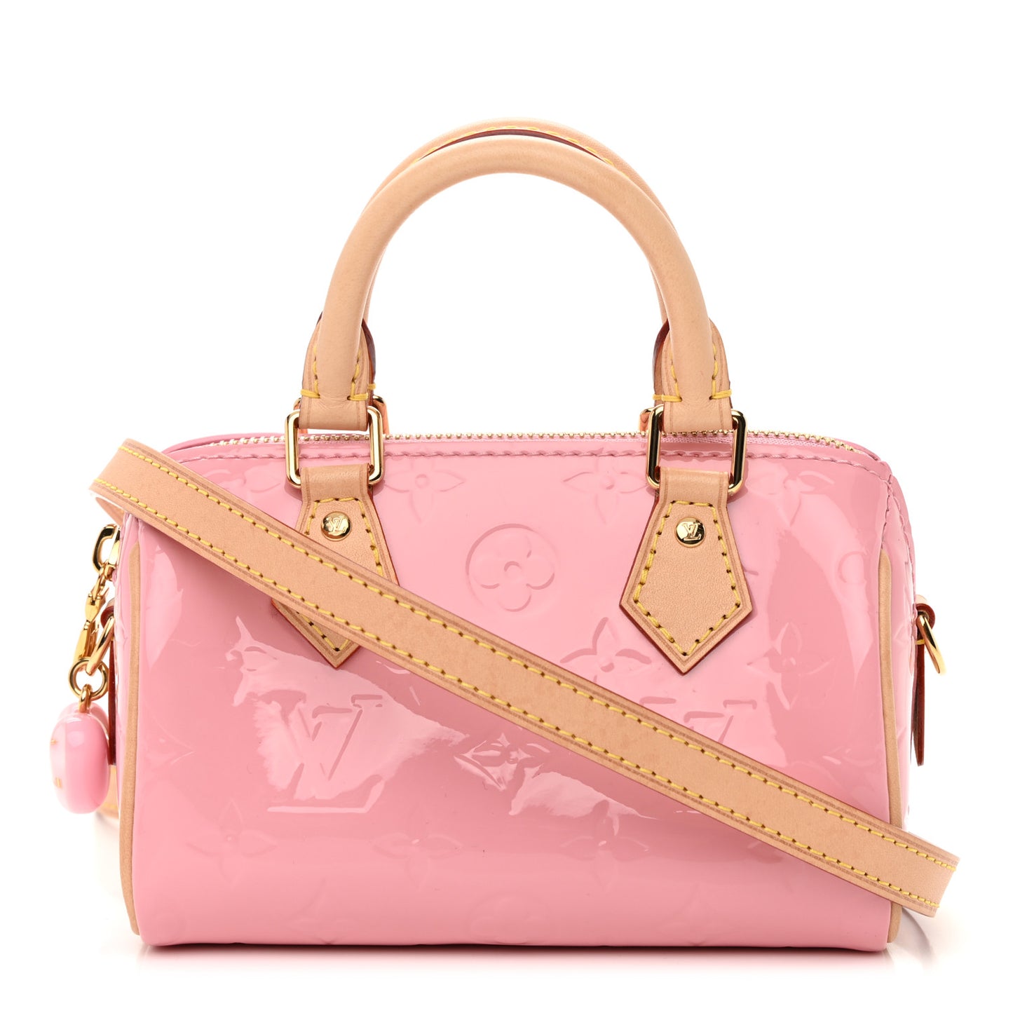 Vernis Monogram Nano Speedy Mochi Pink