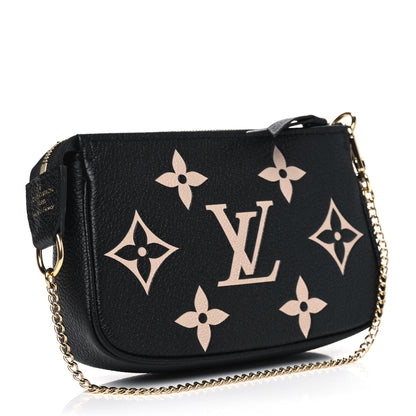 Louis Vuitton Empreinte Monogram Giant Mini Pochette Accessories Black 2 of 4
