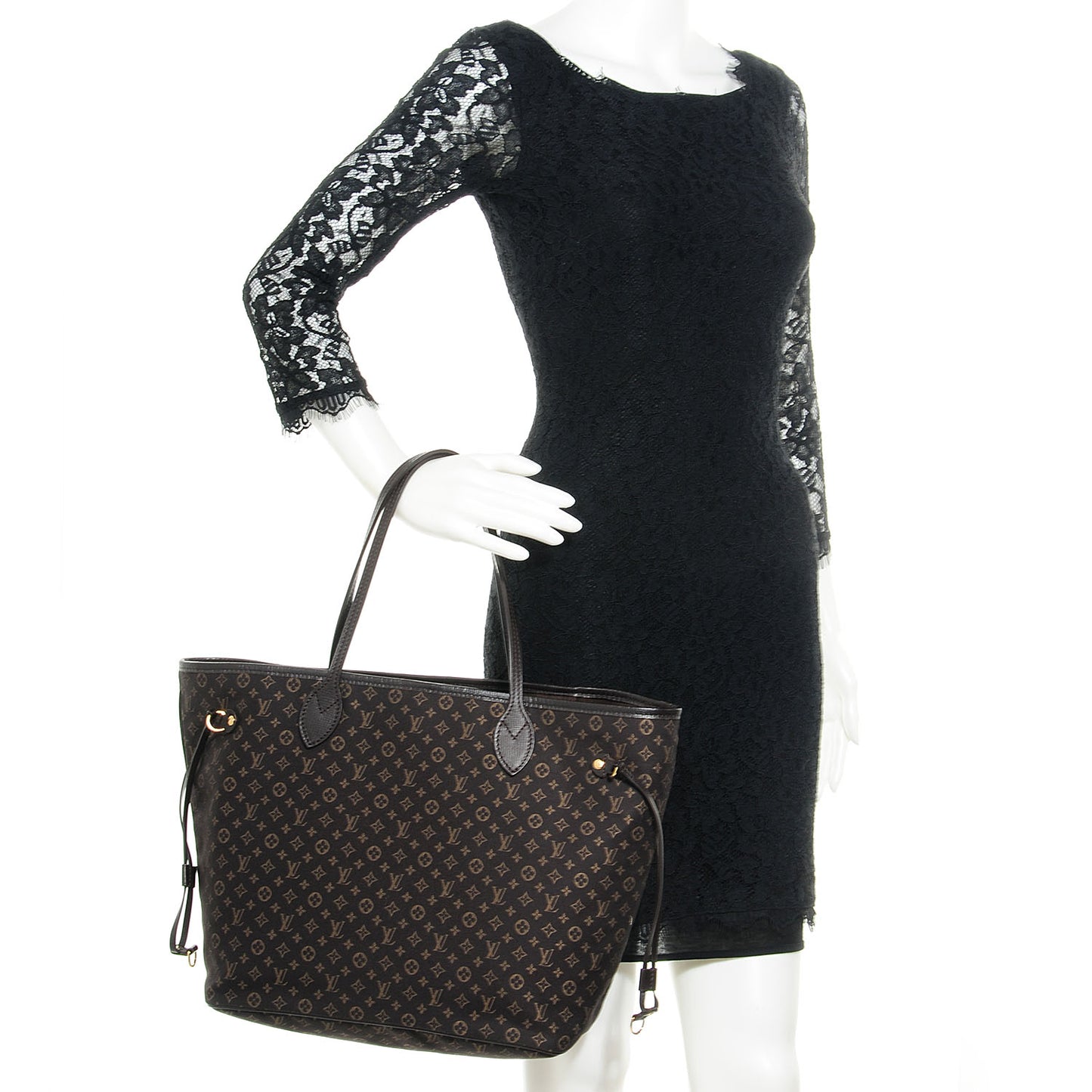 Monogram Idylle Neverfull MM Fusain