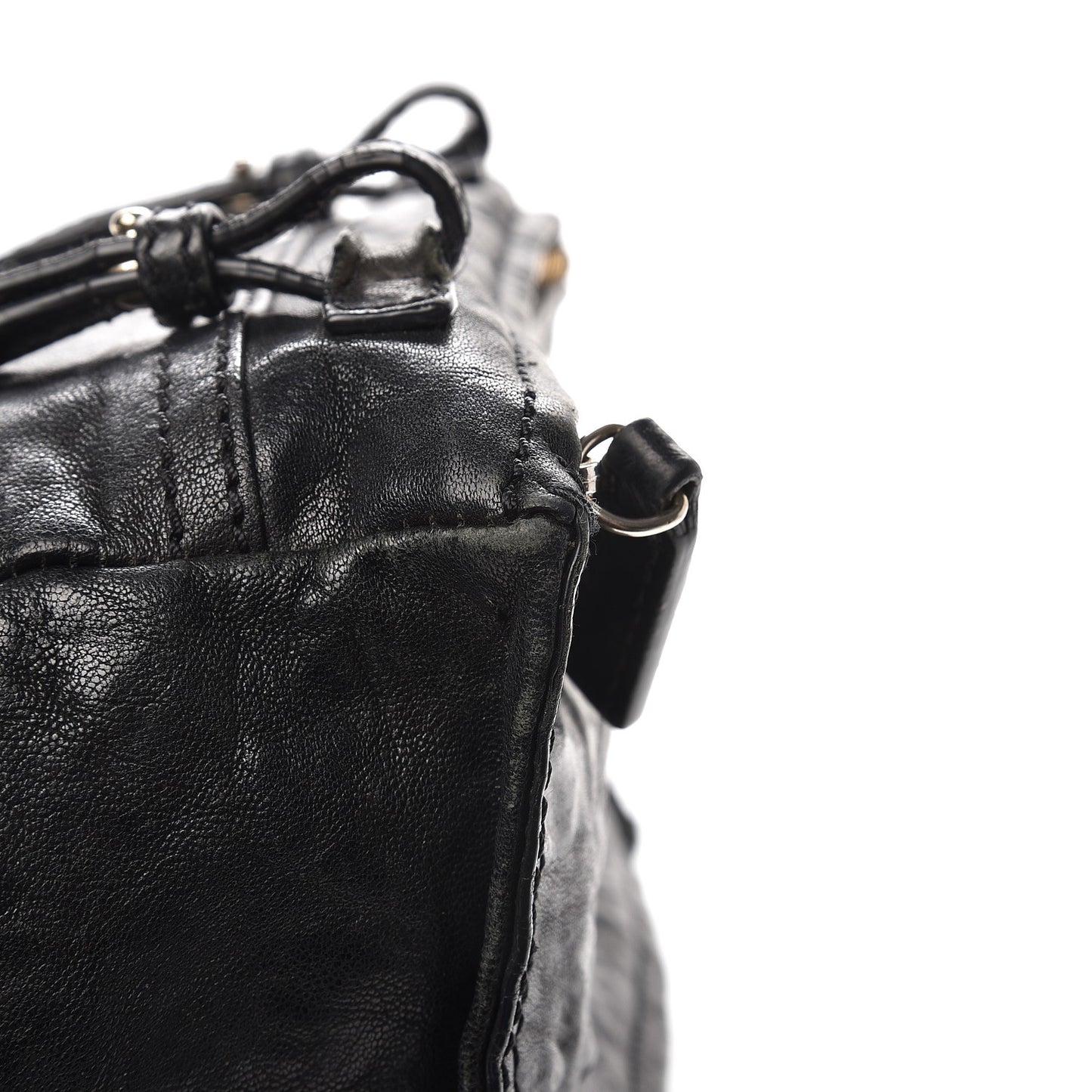 Tumbled Sheepskin Mini Pandora Black