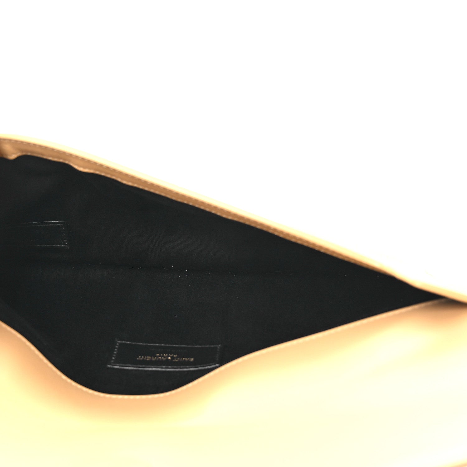 Saint Laurent Micro Raffia Uptown Pouch Natural Hay Blush 5 of 8