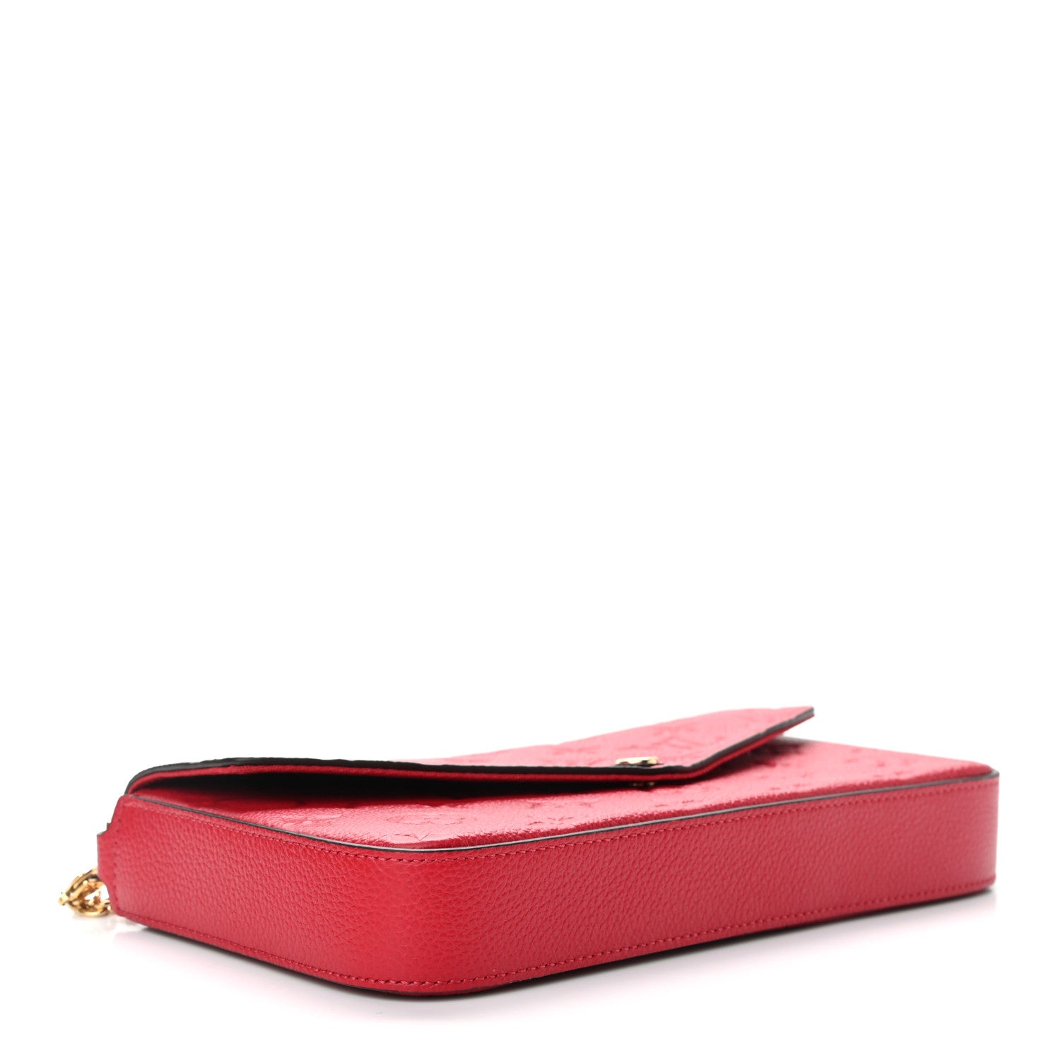 Louis Vuitton Empreinte Pochette Felicie Chain Wallet Scarlet 5 of 10