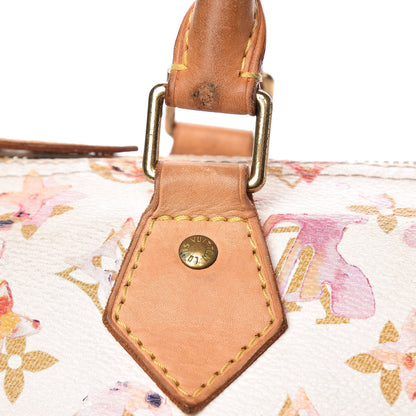 Louis Vuitton Watercolor Aquarelle Speedy 35 White 17 of 24
