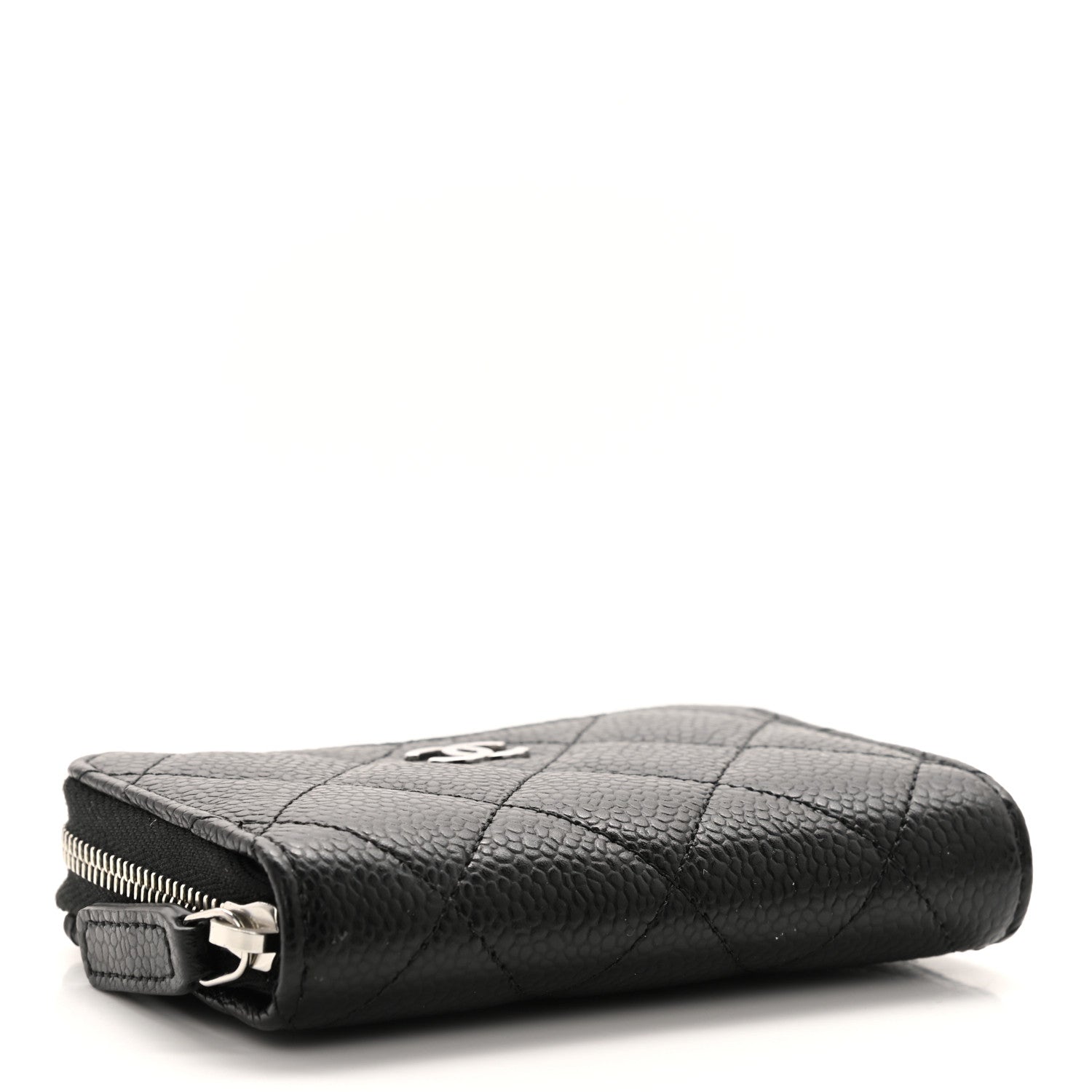 Chanel Caviar Quilted Classic Zipped Coin Purse Black 3 of 6