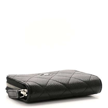 Chanel Caviar Quilted Classic Zipped Coin Purse Black 3 of 6