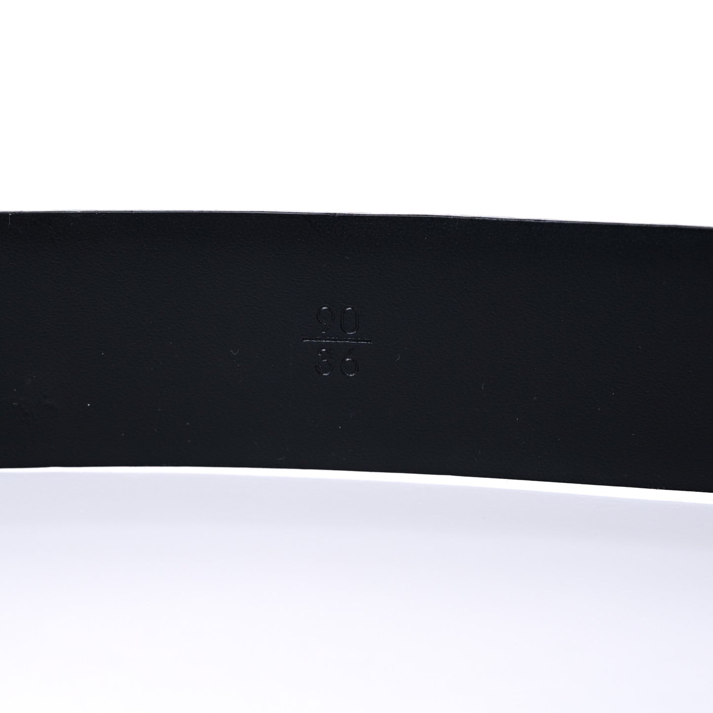 Patent Plexiglass CC Boy Belt 90 36 Black Blue