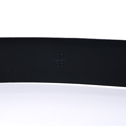 Chanel Patent Plexiglass CC Boy Belt 90 36 Black Blue 4 of 8