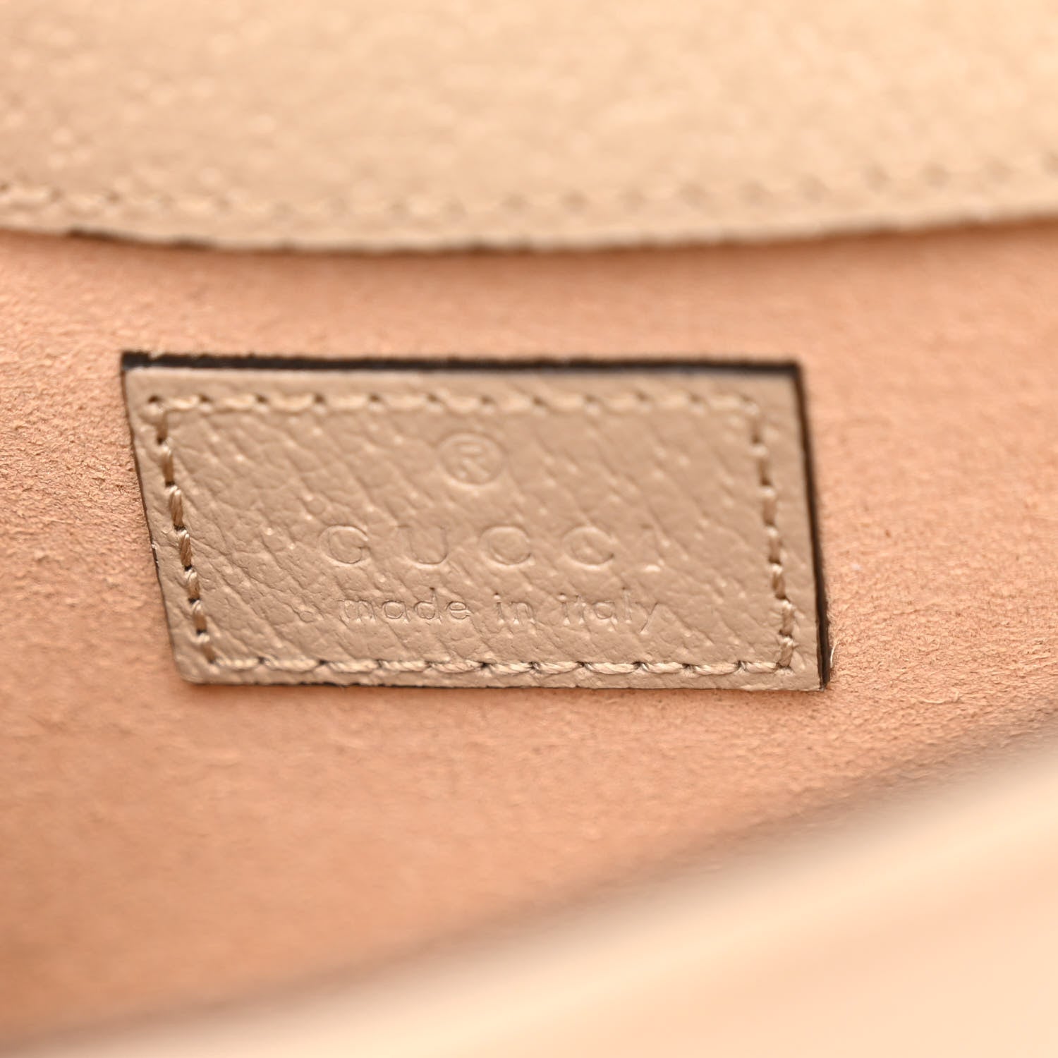 Gucci GG Supreme Monogram Textured Dollar Calfskin Super Mini Dionysus Shoulder Bag Beige Mystic White Oatmeal 6 of 12