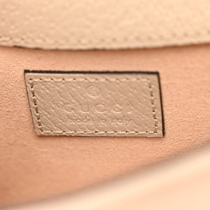 Gucci GG Supreme Monogram Textured Dollar Calfskin Super Mini Dionysus Shoulder Bag Beige Mystic White Oatmeal 6 of 12