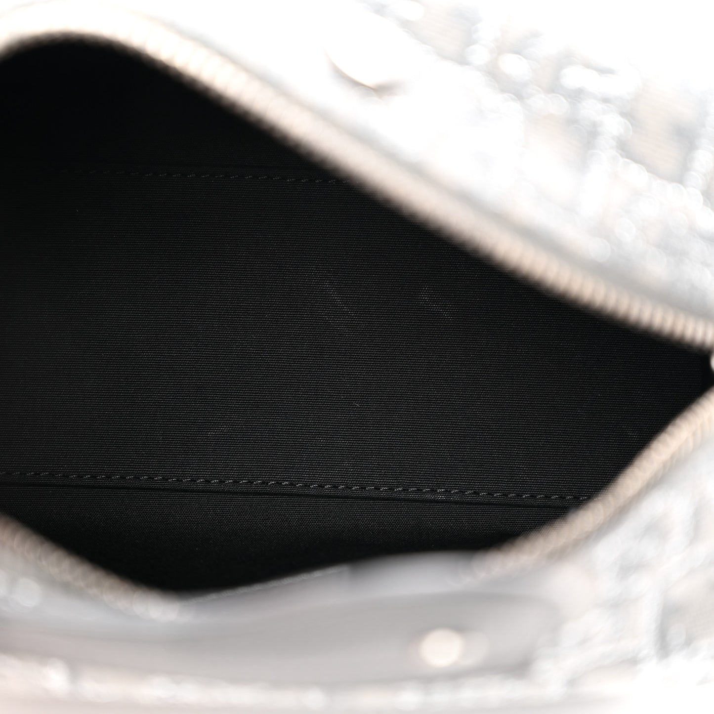 Oblique Jacquard Lingot 22 Bag Silver