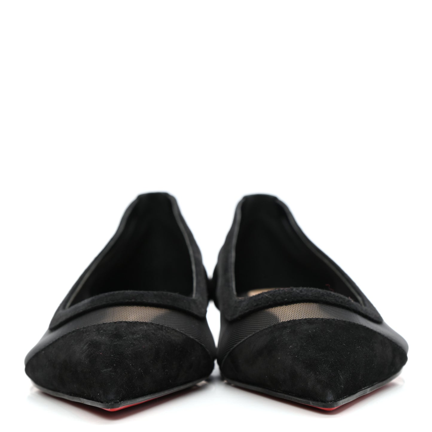 Veau Velours Rete Galativi Flats 37.5 Black