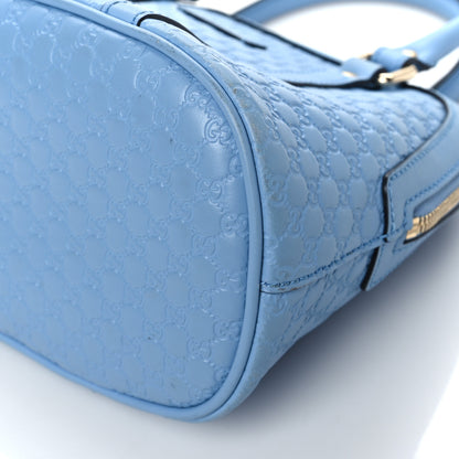Gucci Microguccissima Mini Dome Bag Mineral Blue 11 of 11