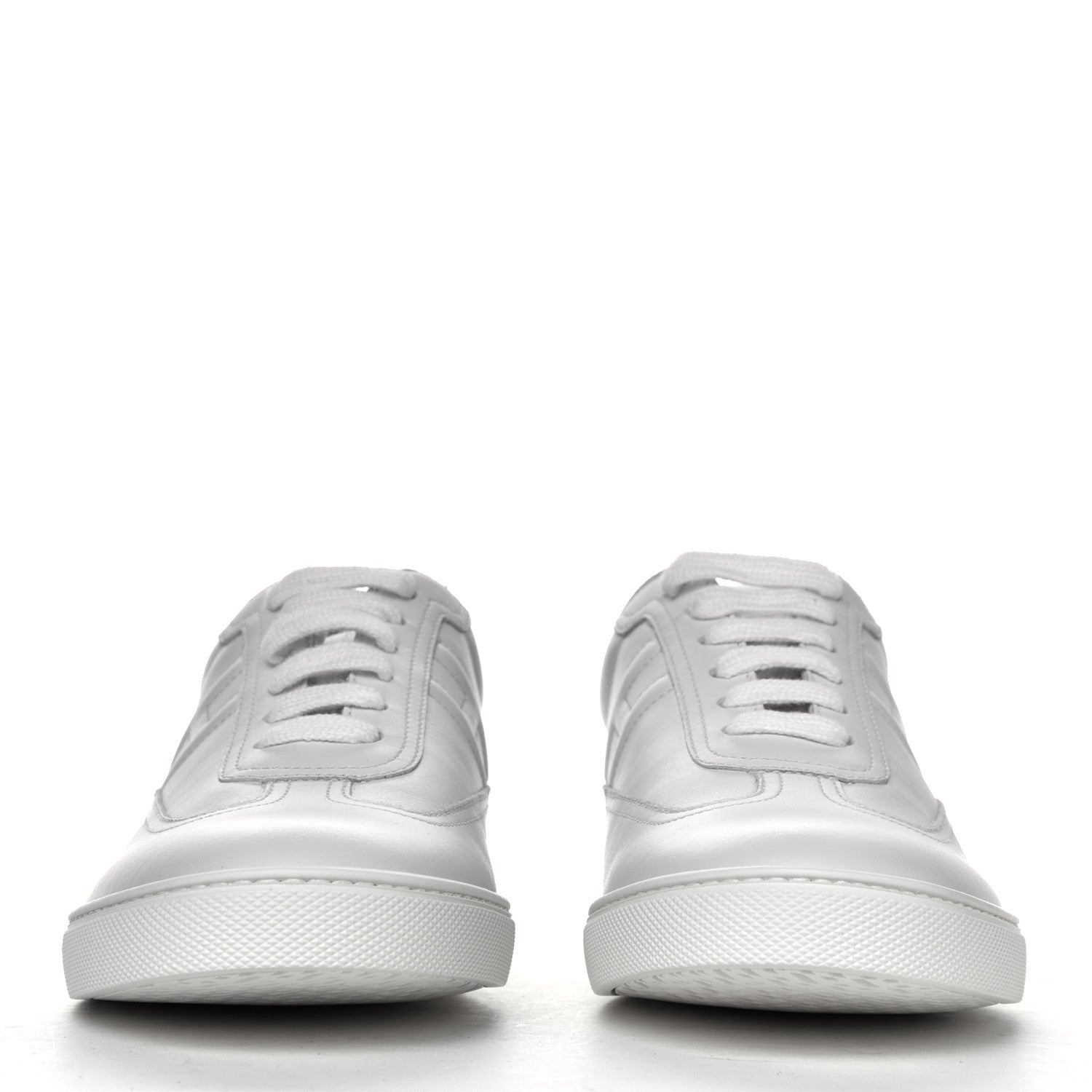 Hermes Calfskin Quicker Sneakers 38 White Rose Fuchsia 4 of 6