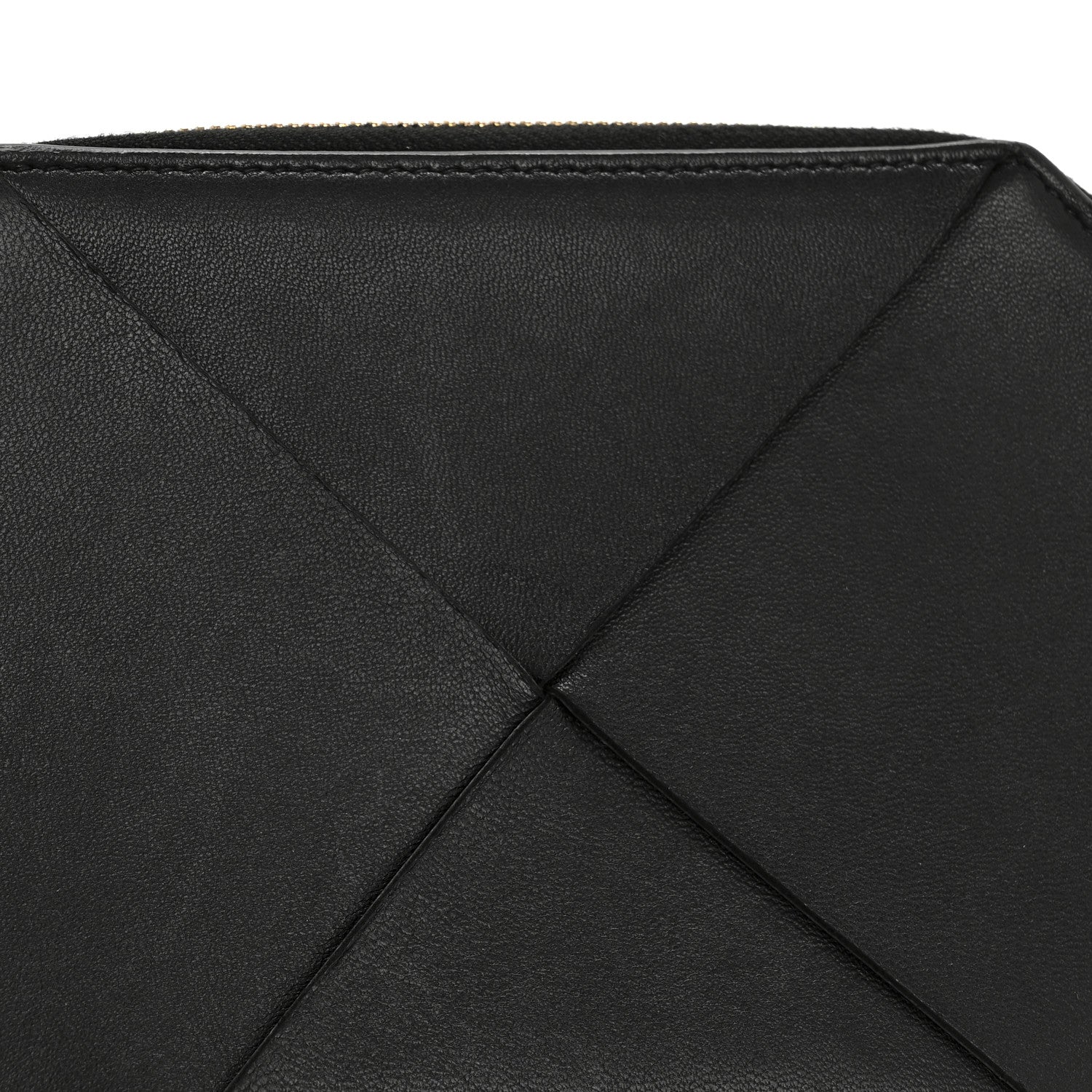 Bottega Veneta Nappa Intrecciato Origami Pouch Wristlet Black 9 of 10
