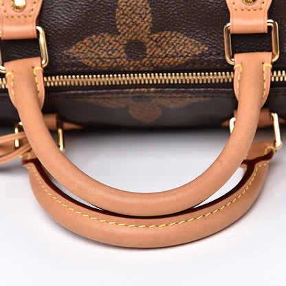 Louis Vuitton Reverse Monogram Giant Speedy Bandouliere 30 9 of 11