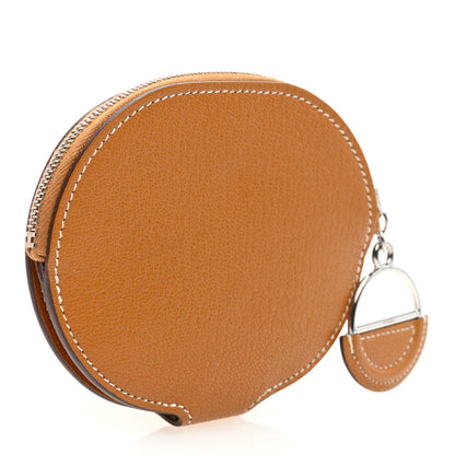Hermes Chevre Mysore In-The-Loop Wink Card Holder Quebracho Citron Mauve Sylvestre 3 of 9